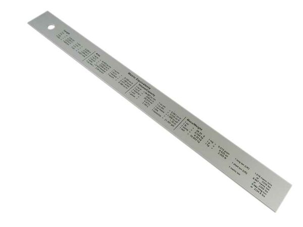 12" Deluxe Conversion Ruler - Image 2