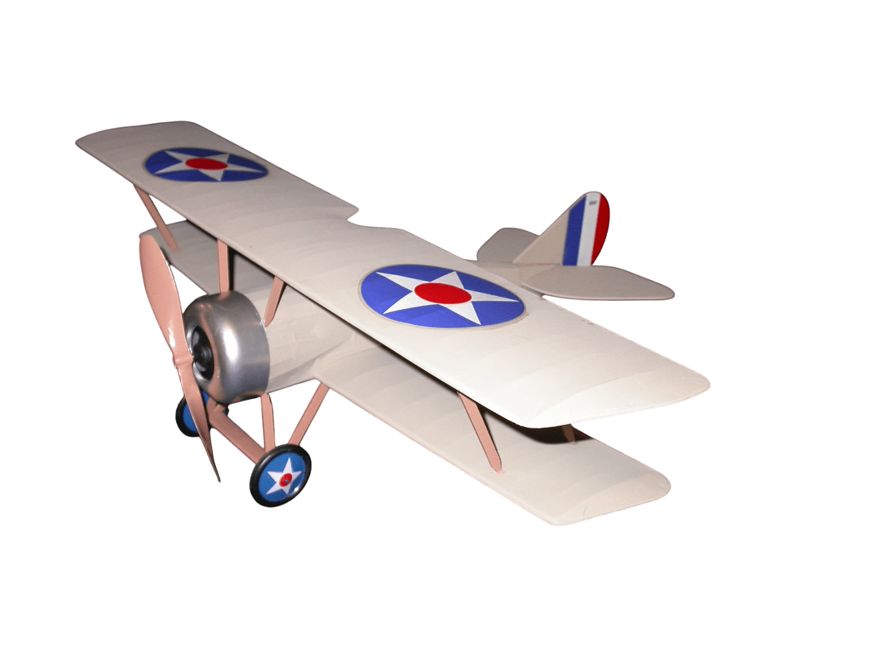 Guillow's Thomas Morse Scout Model Kit - 24 Inch Wingspan Laser Cut Balsa Plane