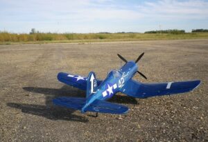 Vought F4U-4 Corsair, electric conversion