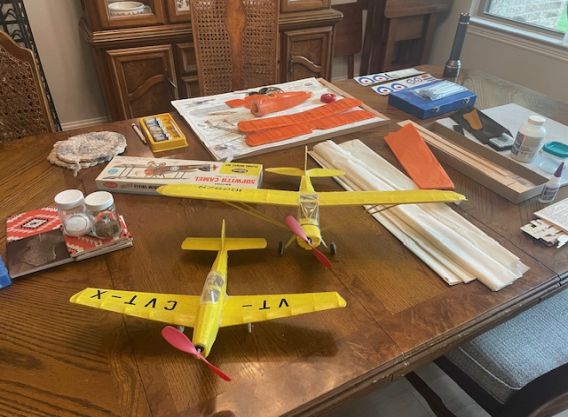 Planes on work surface