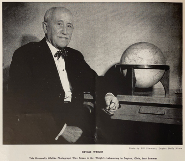 Orville Wright photo for Dayton Daily News
