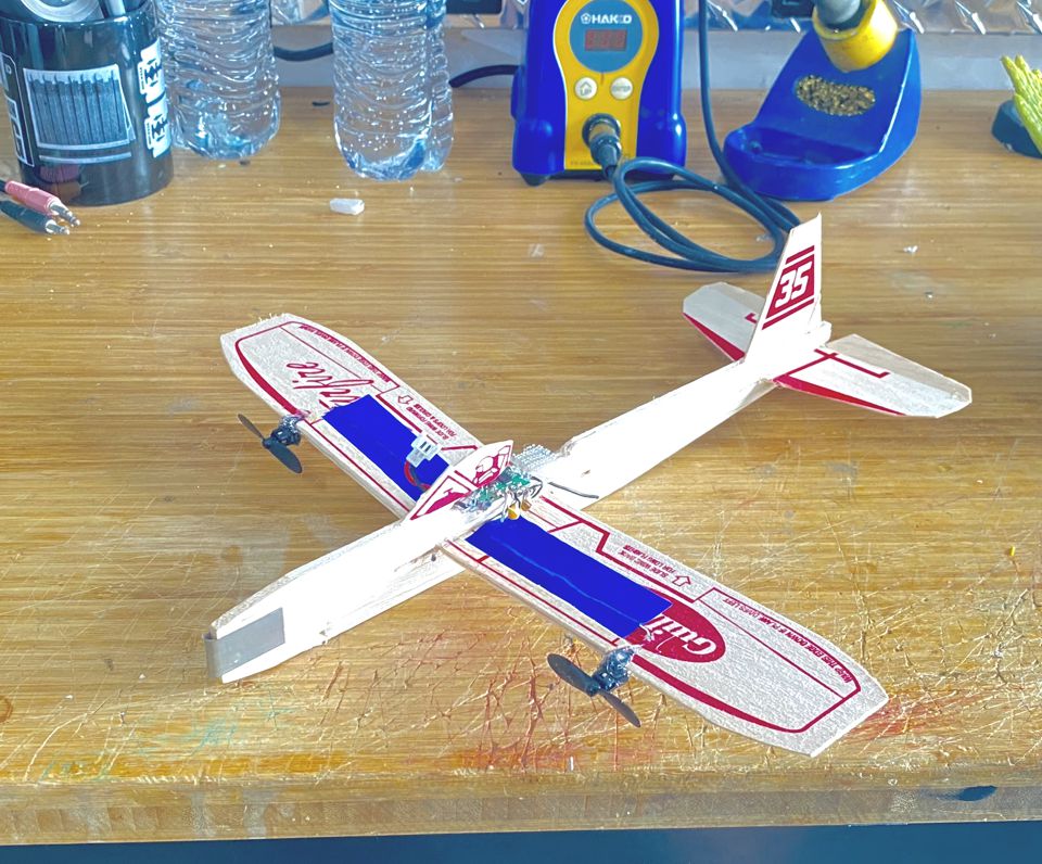 Starfire glider with motors/electronics