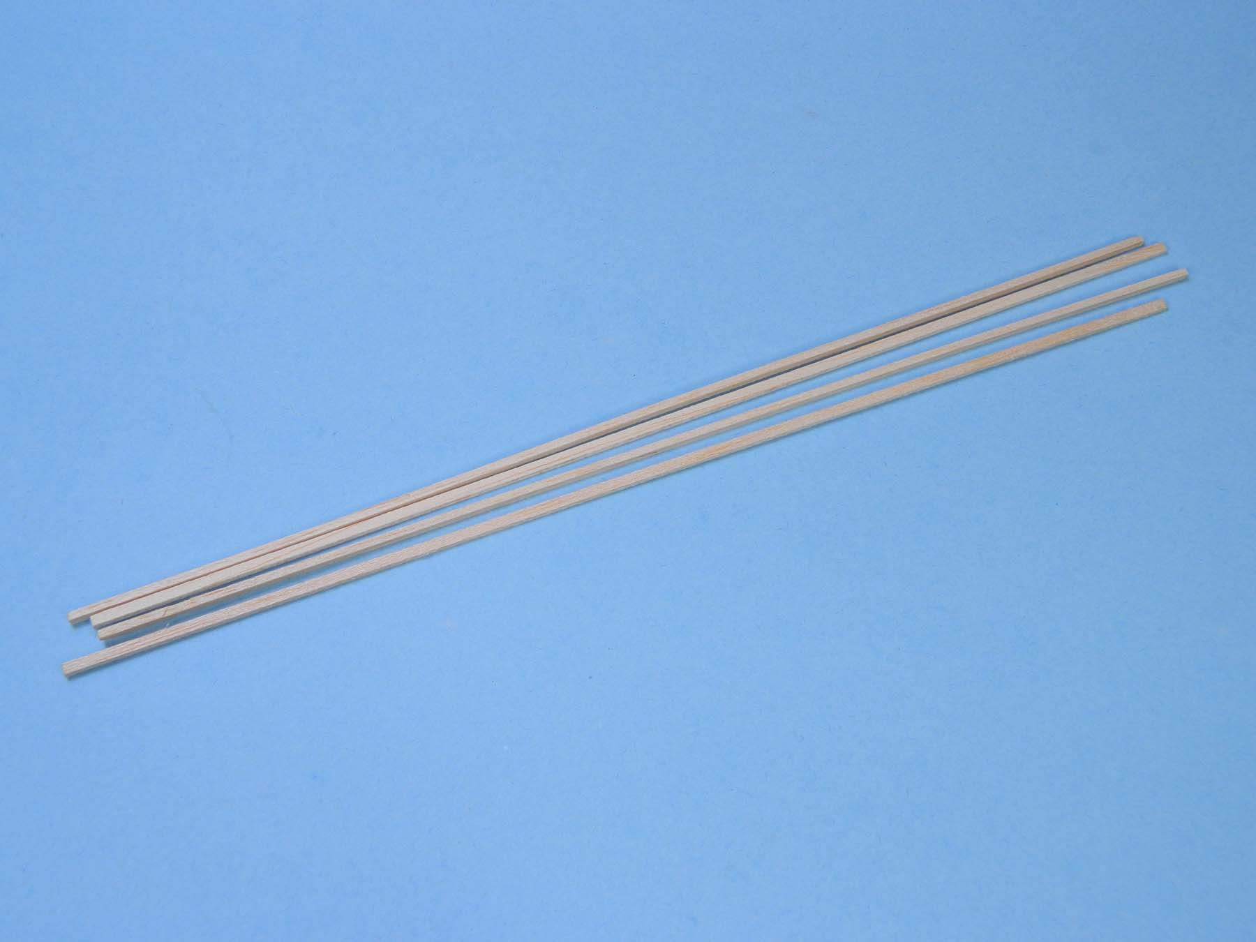 3/32" x 1/8" x 13" Balsa Wood Stick