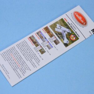 Paper Catalog of Guillow model kits