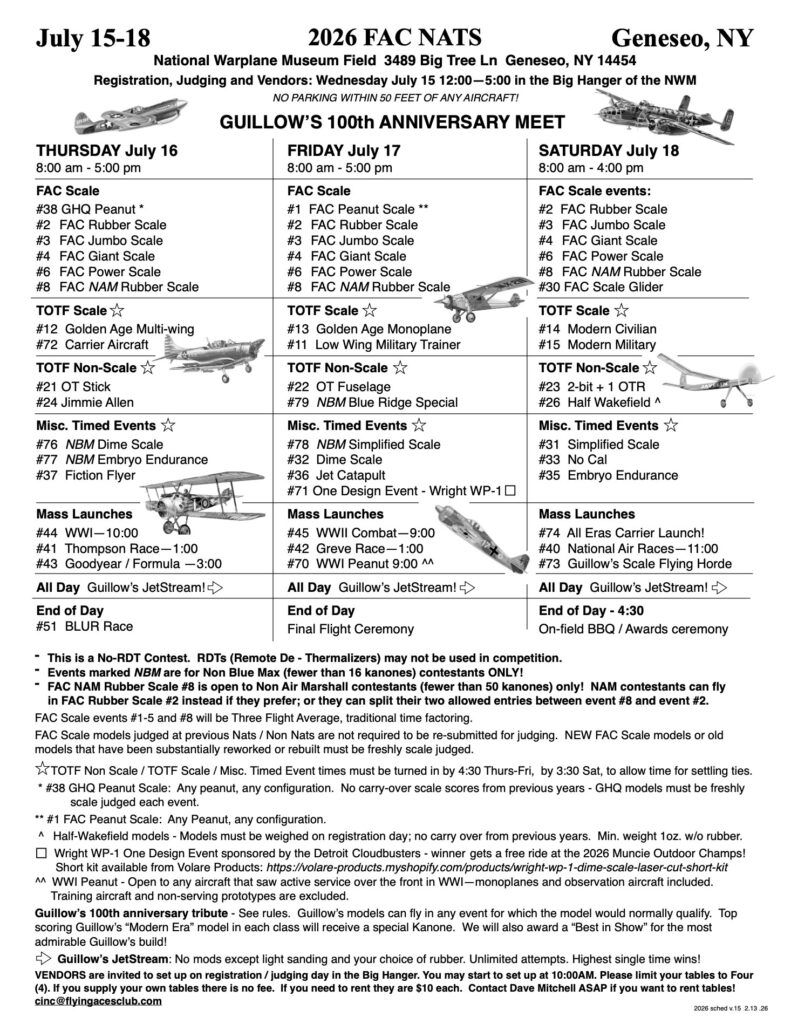 Download the 2026 FAC NATS Event Flyer