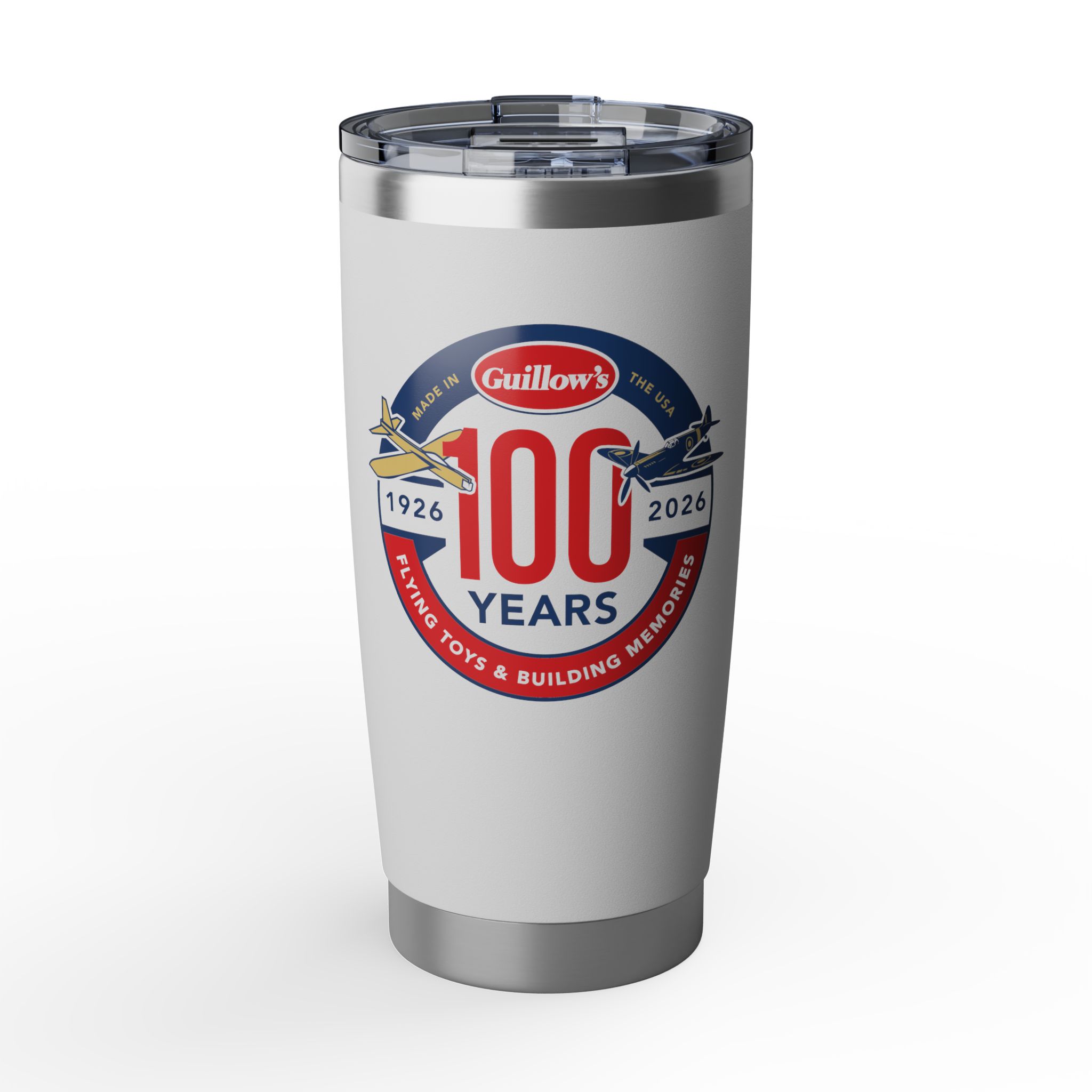Guillows '100 Years' 20oz Tumbler