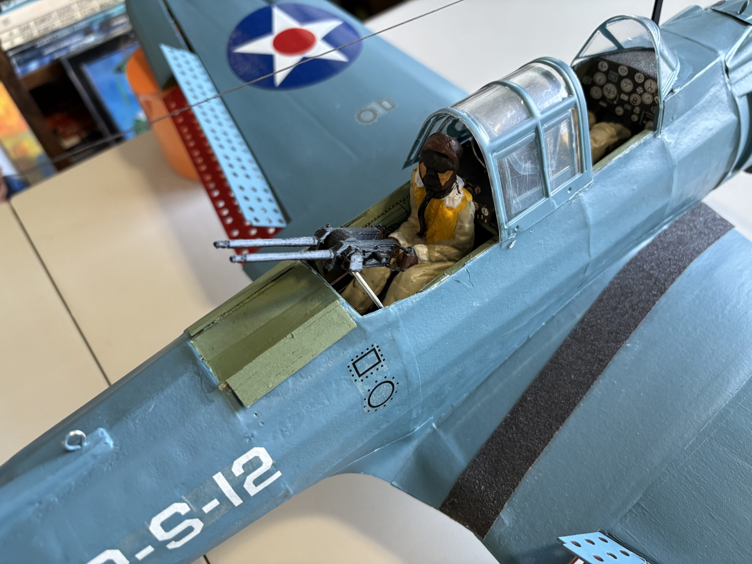 SBD-3 Dauntless cockpit
