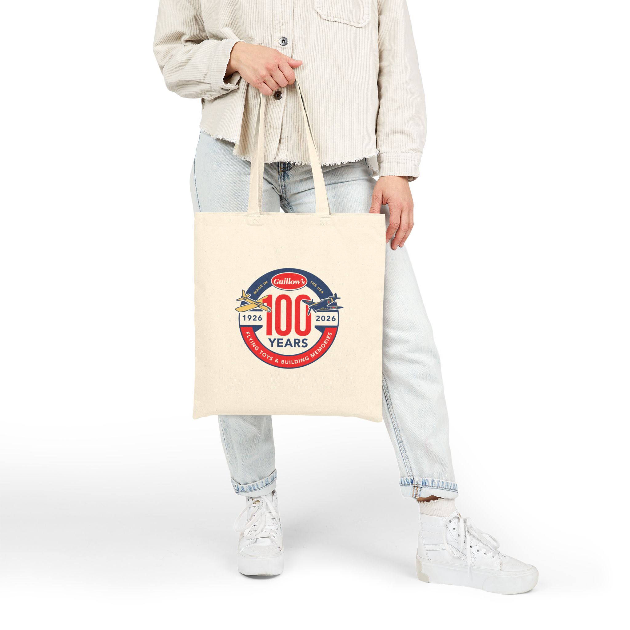 Guillow's '100 Years' Canvas Tote - Image 5