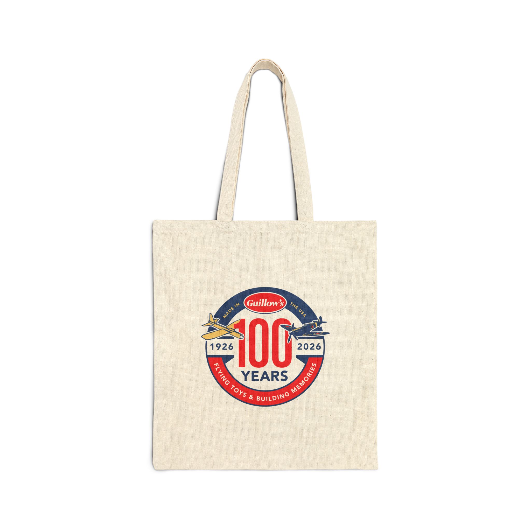 Guillow's '100 Years' Canvas Tote