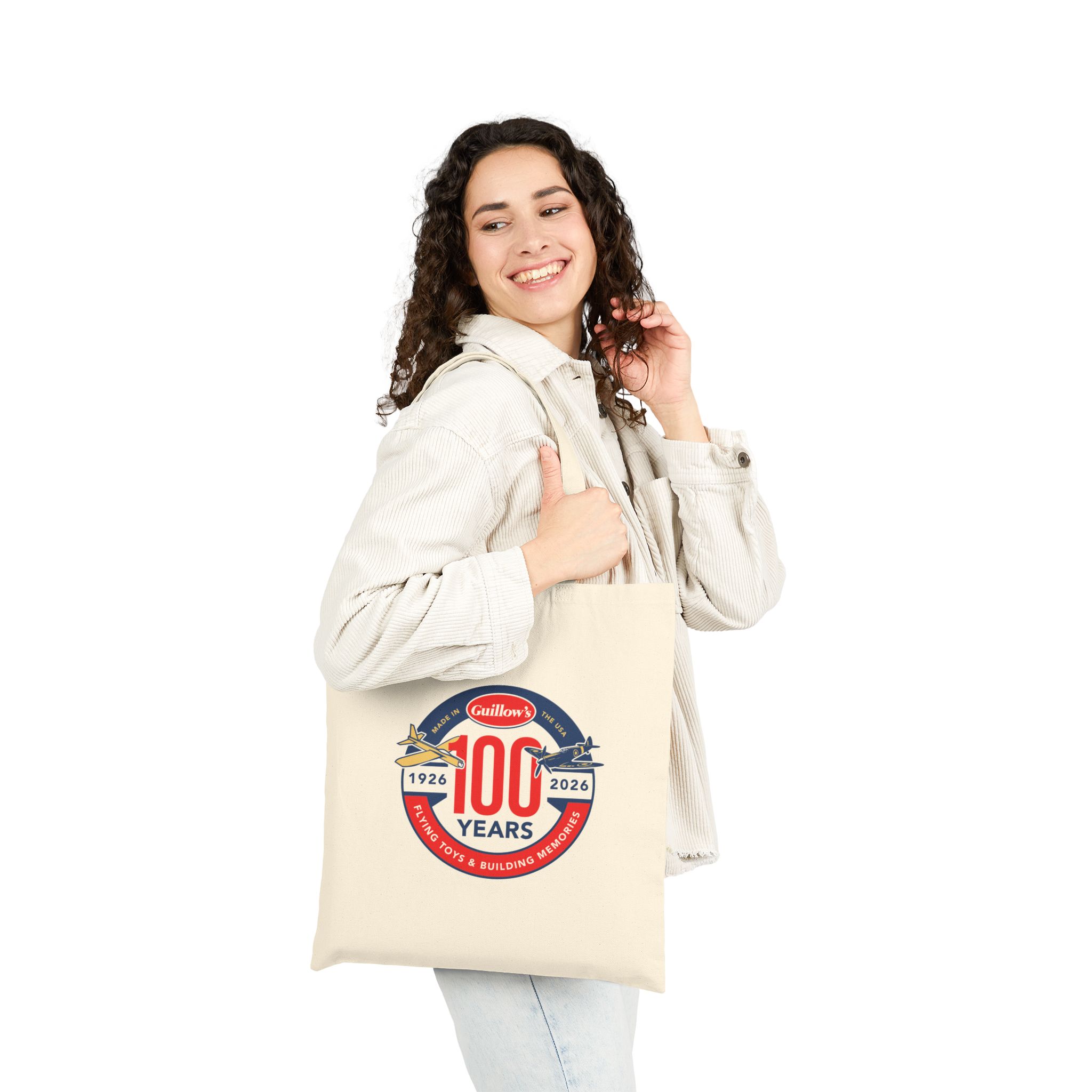 Guillow's '100 Years' Canvas Tote - Image 4